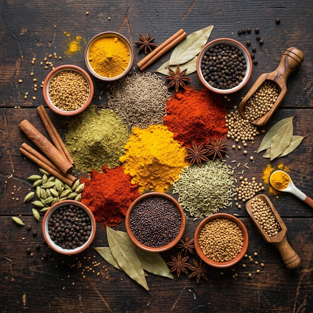 The Golden Trio: Black Pepper, Fennel & Fenugreek for Flavor and Wellness